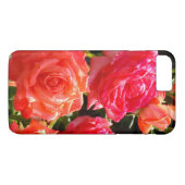 ロマンチックなサンゴバラ Case-Mate iPhoneケース (裏面(横))