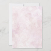 ロマンチックなシックな野草夏 招待状 (裏面)