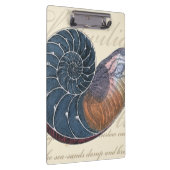 ロマンチックなシーシェル クリップボード (右)