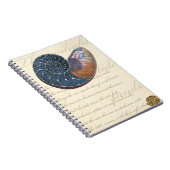 ロマンチックなシーシェル ノートブック (右側)