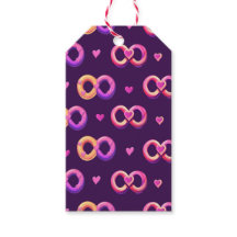 ロマンチックなシームレスなパターンとハート結婚と