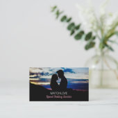 ロマンチックなシーン、スピードデートすることイベント主催者 名刺 (スタンド正面)