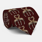 ロマンチックなジラフェス ネクタイ (ロール)