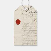 ロマンチックなスクリプトジャーナルラベル