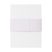 ロマンチックなスケッチ結婚ボウ 招待状ベリーバンド (裏面例)