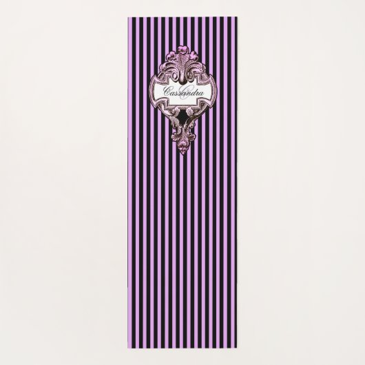 ロマンチックなスチームパンクゴシックパーソナライズされたヨガマット ヨガマット (裏面)