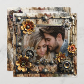 ロマンチックなスパーソナライズされたテ結婚ームパンク (正面/裏面)