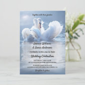 ロマンチックなスワンレイク結婚ズ 招待状 (スタンド正面)