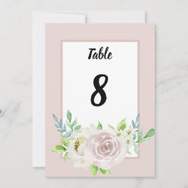 ロマンチックなソフトフローラウォーターカラーバラ結婚ズ 招待状