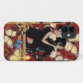 ロマンチックなダンサーと蝶 Case-Mate iPhoneケース (裏面(横))