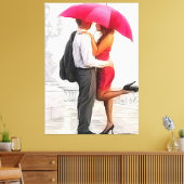 ロマンチックなチャンス キャンバスプリント (インサイチュ (リビング))