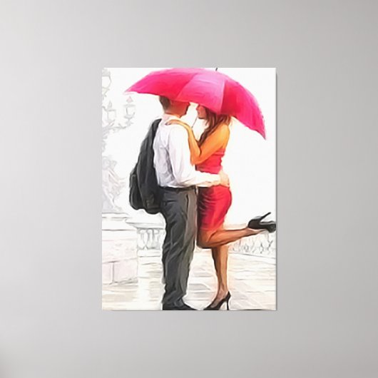 ロマンチックなチャンス キャンバスプリント (正面)