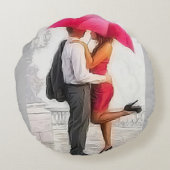 ロマンチックなチャンス ラウンドクッション (裏面)