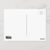 ロマンチックなチューリップの花 ポストカード (裏面)