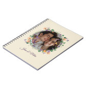 ロマンチックなツタと蝶 ノートブック (左側)