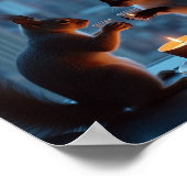 ロマンチックなディナー ポスター (角)