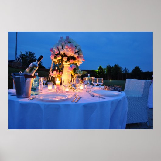 ロマンチックなディナー ポスター (正面)