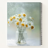 ロマンチックなデイジー結婚《写真》ぼけ味の計画 ノートブック (裏面)