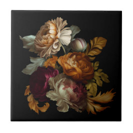 ロマンチックなドラマチックな"旧世界"フローラ4 タイル