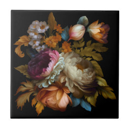 ロマンチックなドラマチックな"旧世界"フローラ6 タイル