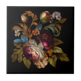 ロマンチックなドラマチックな「旧世界」フローラ7 タイル