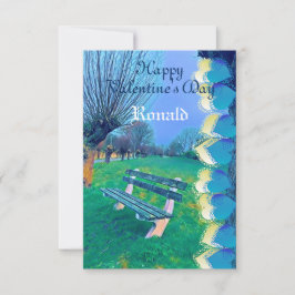 ロマンチックなハッピーバレンタインスイープハート水彩