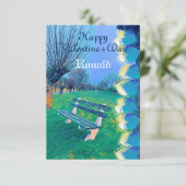 ロマンチックなハッピーバレンタインスイープハート水彩 (スタンド正面)