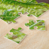 ロマンチックなハミングバードパーソナライズされた写真 ジグソーパズル (側面)