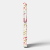 ロマンチックなハートと唇のパターン Case-Mate iPhoneケース (裏面 / 左)