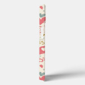 ロマンチックなハートと唇のパターン Case-Mate iPhoneケース (裏面 / 右)