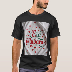 ロマンチックなハートイードムバラクメンズTシャツ Tシャツ