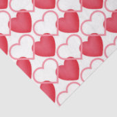 ロマンチックなハートティッシュペーパー 薄葉紙 (詳細)