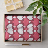 ロマンチックなハートティッシュペーパー 薄葉紙 (ギフト)