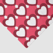 ロマンチックなハートティッシュペーパー 薄葉紙 (詳細)