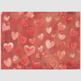 ロマンチックなハートティッシュペーパー 薄葉紙