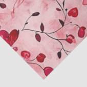 ロマンチックなハートティッシュペーパー 薄葉紙 (詳細)