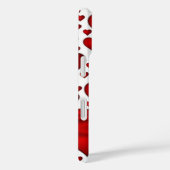 ロマンチックなハートパタモノグラムのーン Case-Mate iPhoneケース (裏面 / 右)