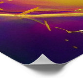 ロマンチックなハートポスター ポスター (角)