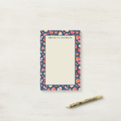 ロマンチックなハート ポストイット (デスク上)