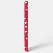 ロマンチックなハート | モノグラパーソナライズされたム名 SAMSUNG GALAXYケース (左側面)