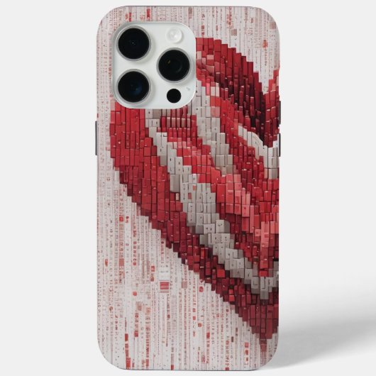 ロマンチックなハート – 愛をスタイルで表示! Case-Mate iPhoneケース (裏面)