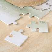 ロマンチックなバニーカード – 永遠のあなたの ジグソーパズル (側面)