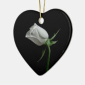 ロマンチックなバラのオーナメント セラミックオーナメント (左)