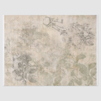 ロマンチックなバラの切り離し紙 薄葉紙