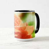ロマンチックなバラの花 マグカップ (正面右)