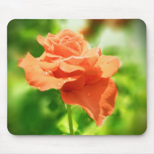 ロマンチックなバラの花#2 マウスパッド (正面)