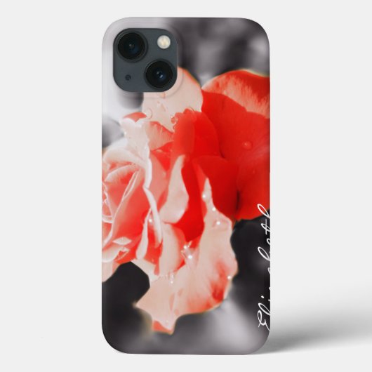 ロマンチックなバラの花#3 Case-Mate iPhoneケース (裏面)