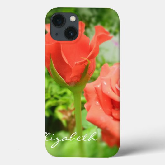 ロマンチックなバラの花 Case-Mate iPhoneケース (裏面)