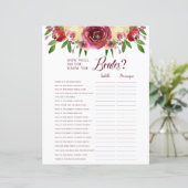 ロマンチックなバラは花嫁を知っている/名前のゲームページ (スタンド正面)