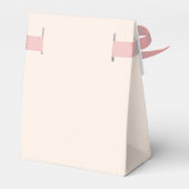 ロマンチックなバラウォーターカラーブライダルシャワー フェイバーボックス (裏面サイド)